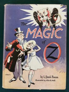 Magic of Oz Dick Martin Dust Jacket Book