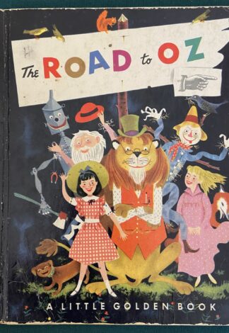 Road to Oz Book Golden Edition