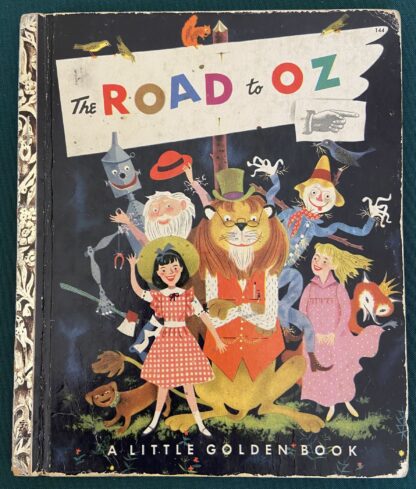 Road to Oz Book Golden Edition