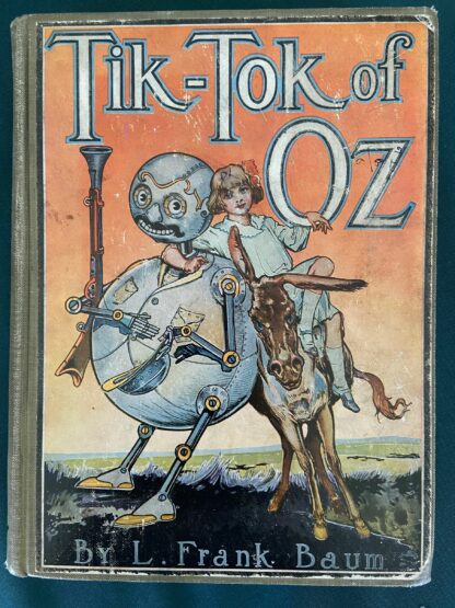 Tik tok of Oz Color Plates L Frank Baum Book