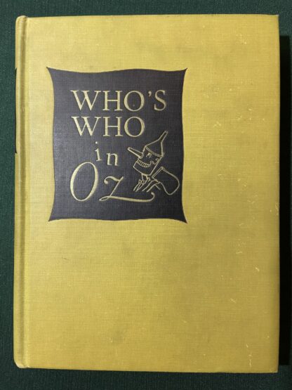 Whos Who in Oz Book 1st Edition