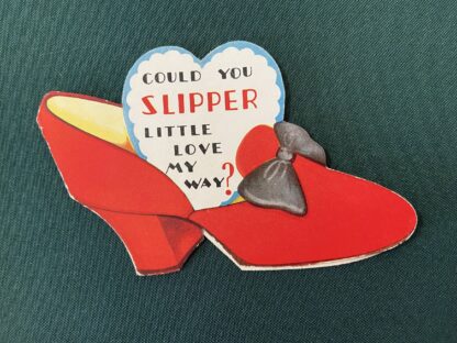 Wizard of Oz Valentine Red Slipper
