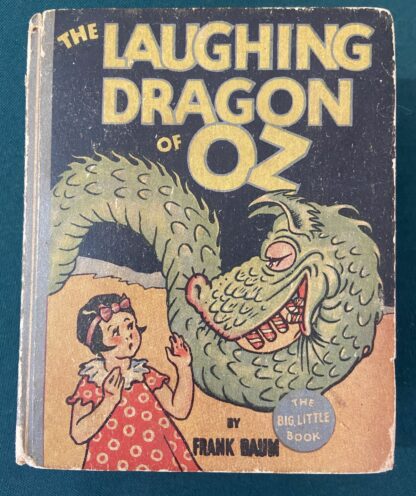 LAUGHING DRAGON OF OZ Big Little Book 1934 Frank J Baum 1st Edition Book