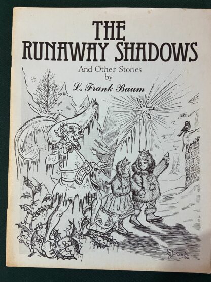 Runaway Shadows L Frank Baum Book 1980