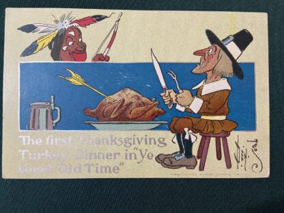Thanksgiving Sample Card W W Denslow American News Company