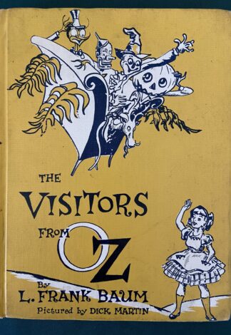 Visitors from Oz Yellow Library Edition Book Dick Martin