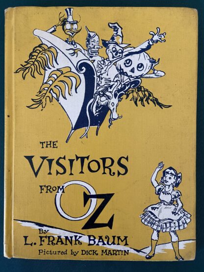Visitors from Oz Yellow Library Edition Book Dick Martin