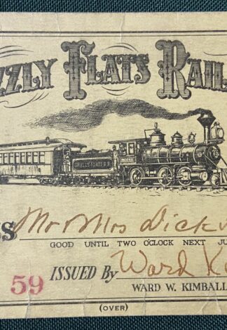 Grizzly Flats Railroad Pass Ward Kimball Dick Heumer