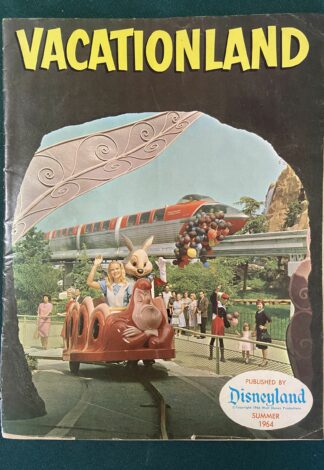 Disneyland Vacationland Magazine Summer 1964