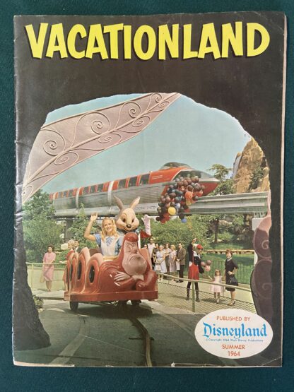 Disneyland Vacationland Magazine Summer 1964