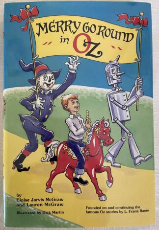 Merry go round in oz signed book mcgraw