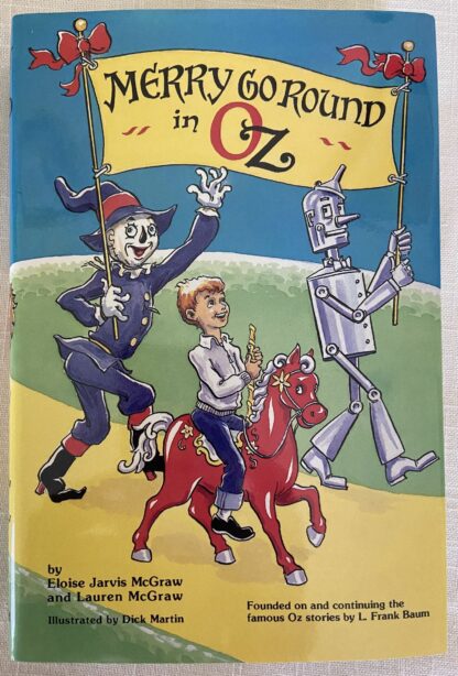 Merry go round in oz signed book mcgraw