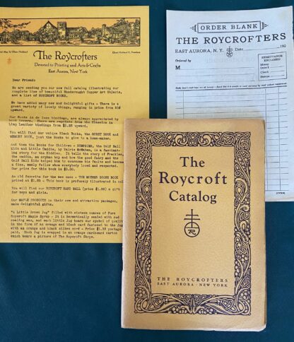 Roycroft Catalog Copper Original 1920s
