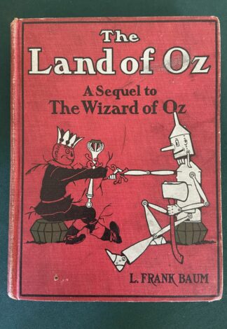 Land of Oz 1st edition book l frank baum reilly britton