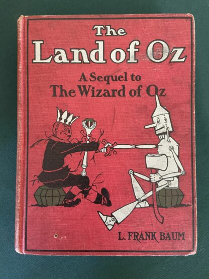Land of Oz 1st edition book l frank baum reilly britton