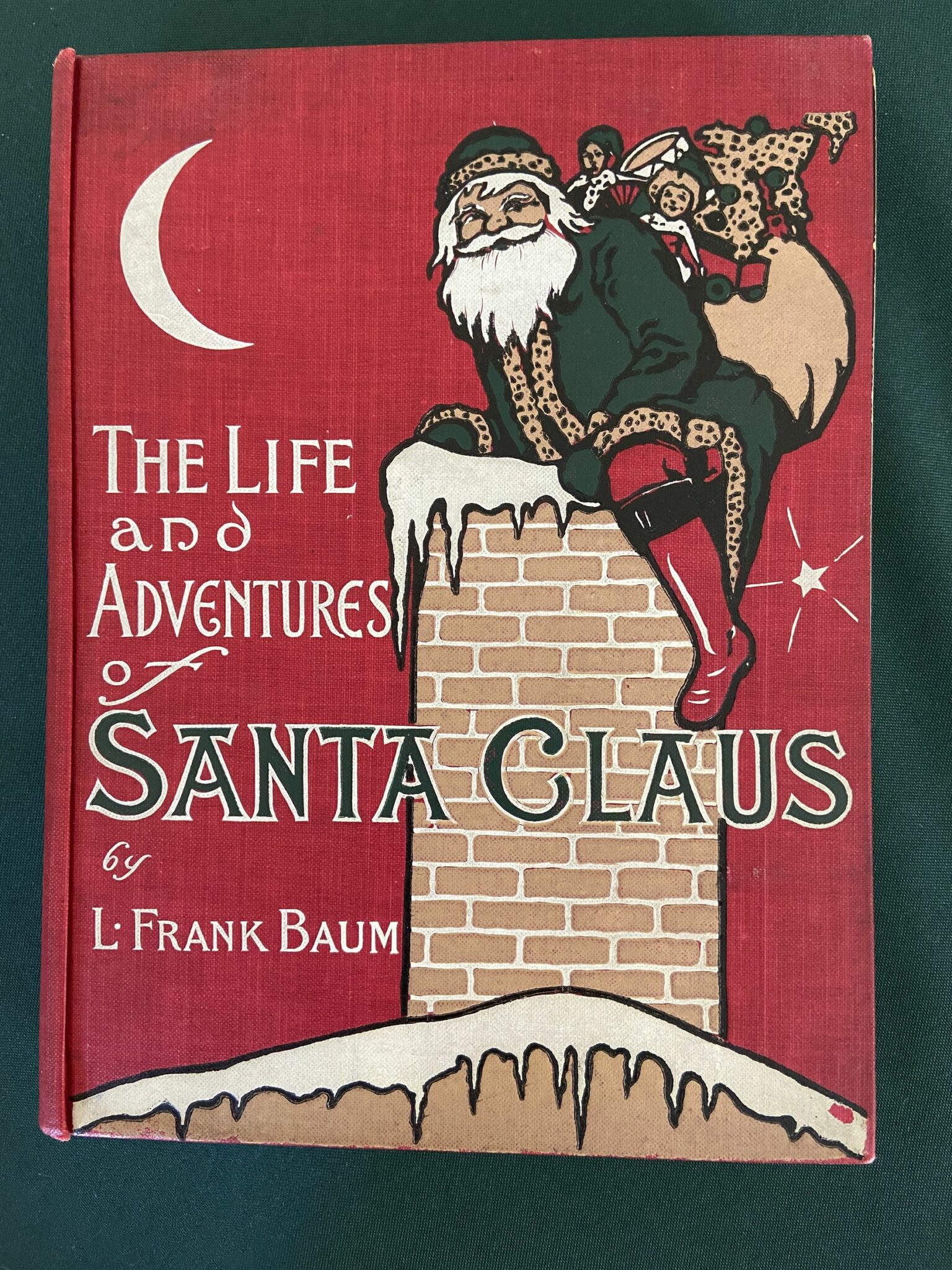 Sold: LIFE and ADVENTURES OF SANTA CLAUS L Frank Baum Book 1902 1st Edn ...