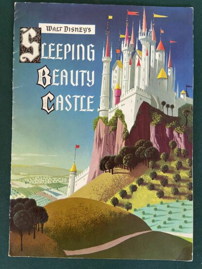 Sleeping Beauty Castle Disneyland Brochure 1957