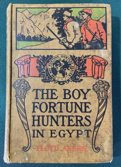 Boy Fortune Hunters in Egypt L Frank Baum Reilly & Britton 1st Edition 3rd Printing
