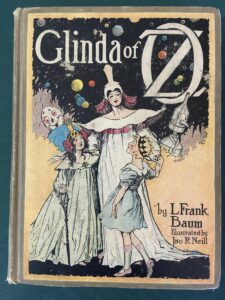 Glinda of Oz Book Vintage L Frank Baum Color Plates