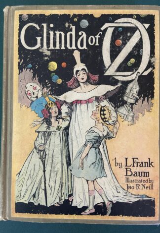Glinda of Oz Book Vintage L Frank Baum Color Plates