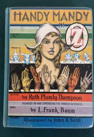 Handy Mandy in Oz Book 1st Edition 1937 Ruth Plumly Thompson