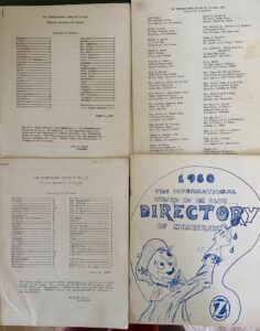 wizard of oz club membership directory 1963