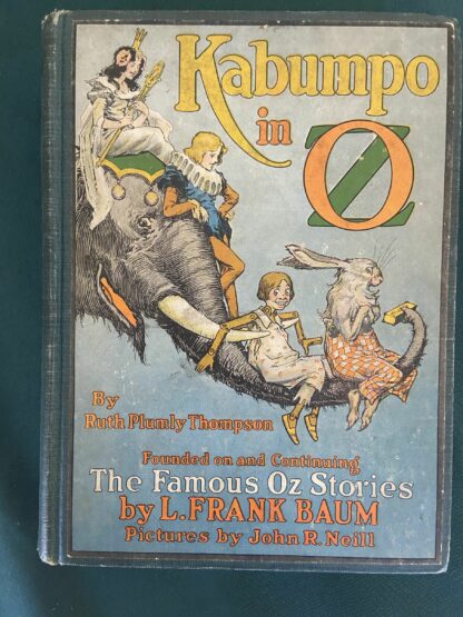 Kabumpo in Oz 1st Edition Book Ruth Plumly Thompson