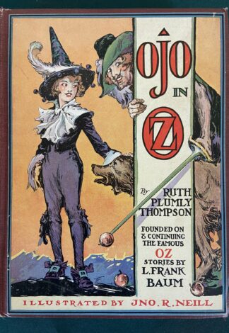 Ojo in Oz 1st Edition Book Ruth Plumly Thompson