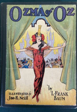 Ozma of Oz Color Illustrations L Frank Baum Vintage