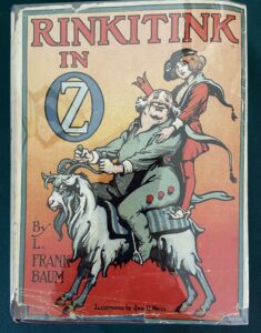 Rinkitink in Oz 1920s Dust Jacket L Frank Baum