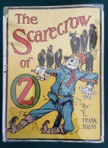 Scarecrow of Oz Bool L Frank Baum Color Plates dust jacket