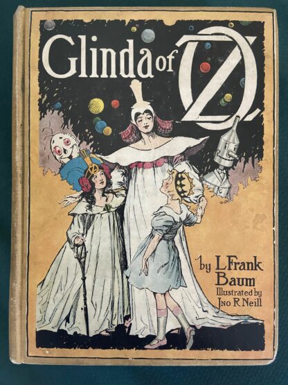 Glinda of Oz book 1st Edition L frank Baum 12 Color Plates