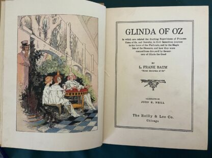 Sold: Glinda of Oz 1st Edition Book, 12 Color Plates, L Frank Baum Wizard of Oz - Image 3