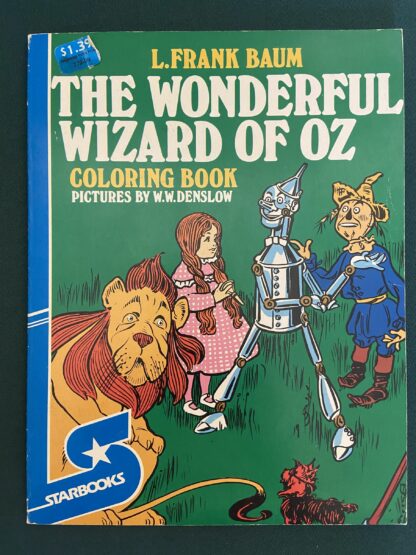 Wonderful Wizard of Oz Coloring Book w w Denslow