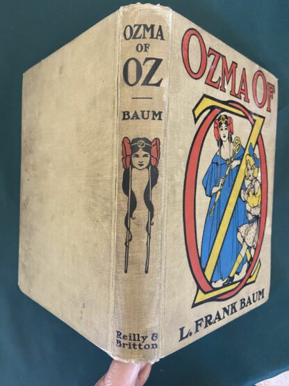 SOLD: OZMA OF OZ Book Reilly & Britton 1st Ed/4th Color L Frank Baum Wizard of Oz - Image 2