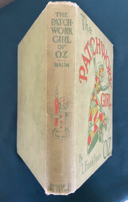 Sold: PATCHWORK GIRL OF OZ 1913 1st Edition 1st Print 2nd State L Frank Baum Book Reilly & Britton - Image 2