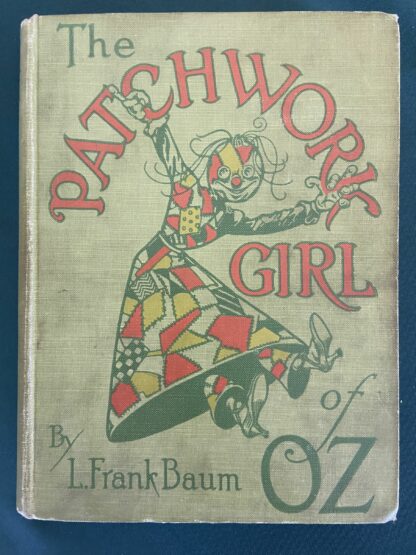 Patchwork Girl of Oz Book 1913 1st Edition L Frank Baum Book