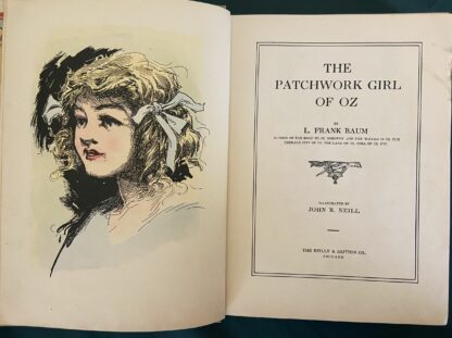 Sold: PATCHWORK GIRL OF OZ 1913 Reilly & Britton 1st Edn 1st State L Frank Baum - Image 5