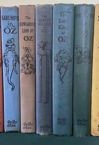 Choice of 7 Vintage Ruth Plumly Thompson Books, Giant Horse, Cowardly Lion, Kabumpo, Jack Pumpkinhead, Speedy, Pirates, Lost King of Oz