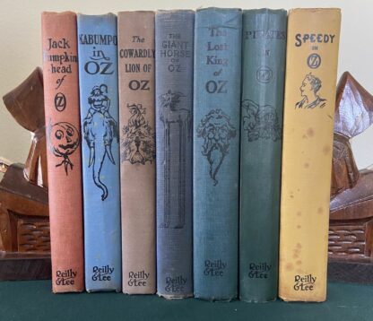 Choice of 7 Vintage Ruth Plumly Thompson Books, Giant Horse, Cowardly Lion, Kabumpo, Jack Pumpkinhead, Speedy, Pirates, Lost King of Oz