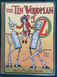 Tin Woodman of Oz Book Color Plates 1920s L Frank Baum