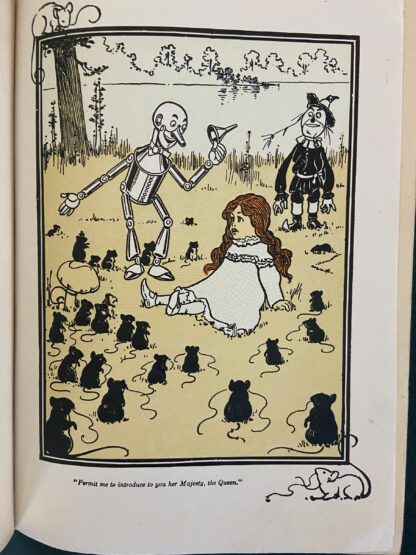 Sold: WIZARD OF OZ Original Oz Book 1939 W W Denslow, MGM Endpapers - Image 5