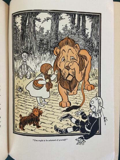 Sold: WIZARD OF OZ Original Oz Book 1939 W W Denslow, MGM Endpapers - Image 6