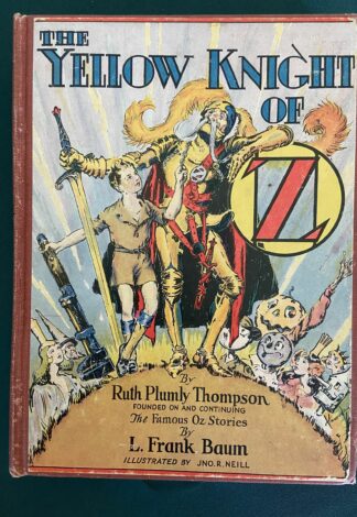 Yellow Knight of Oz Book Copp Clark Ruth Plumly THompson