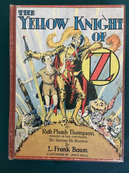 Yellow Knight of Oz Book Copp Clark Ruth Plumly THompson