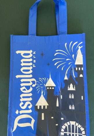 Disneyland Tote Bag Vinyl Mickey Mouse Small World Castle