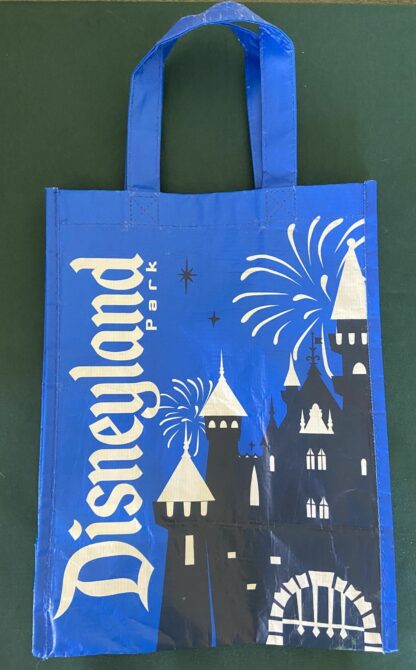 Disneyland Tote Bag Vinyl Mickey Mouse Small World Castle