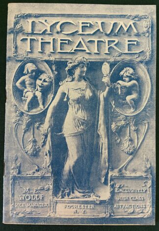 Wizard of Oz Stageplay Theater Program 1902 1903 1904 W W Denslow