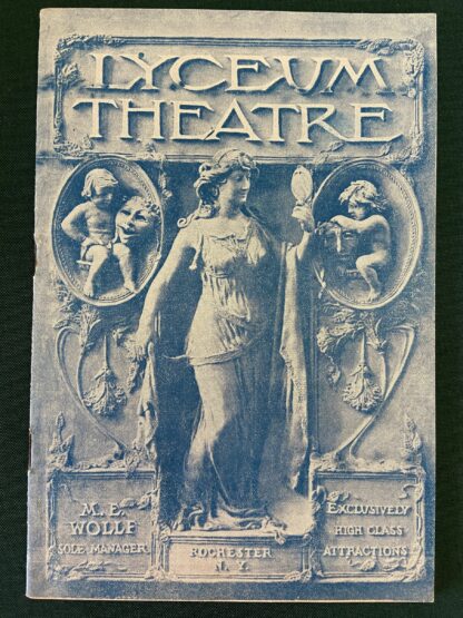 Wizard of Oz Stageplay Theater Program 1902 1903 1904 W W Denslow