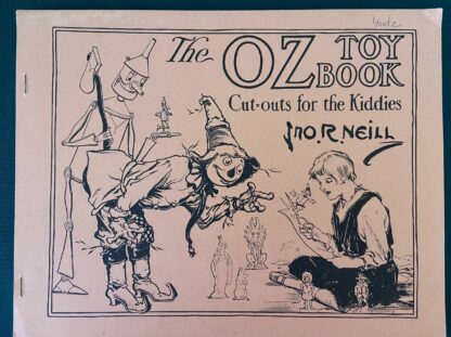 Oz Toy Book Peach John R Neill